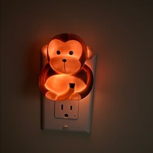 Vintage Adorable Monkey Night Light